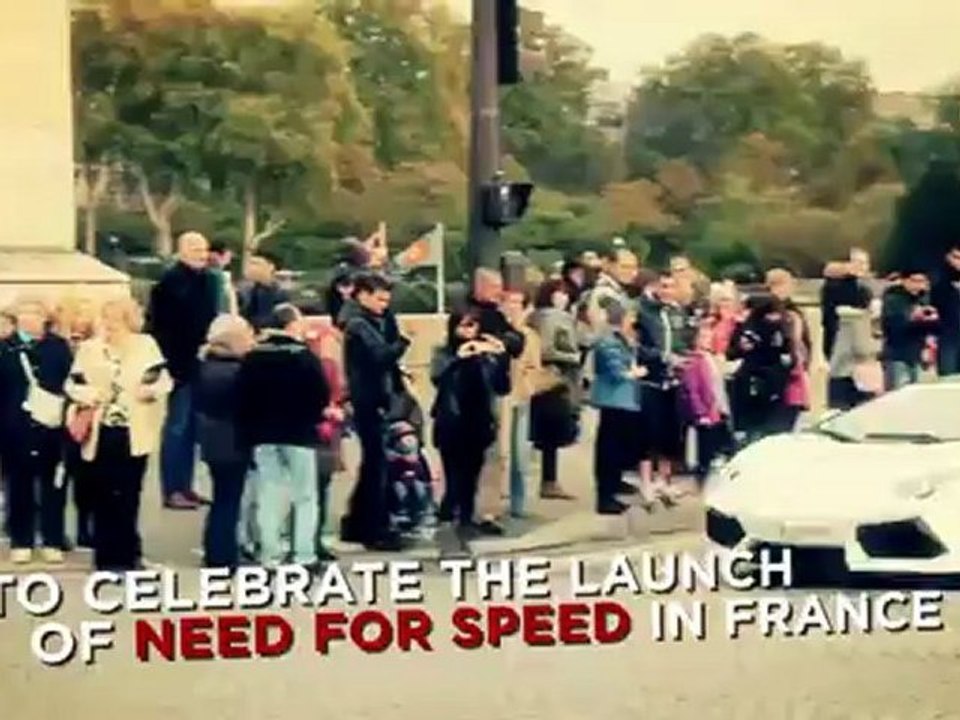 Need for Speed Most Wanted - 55 voitures de rêve dans Paris