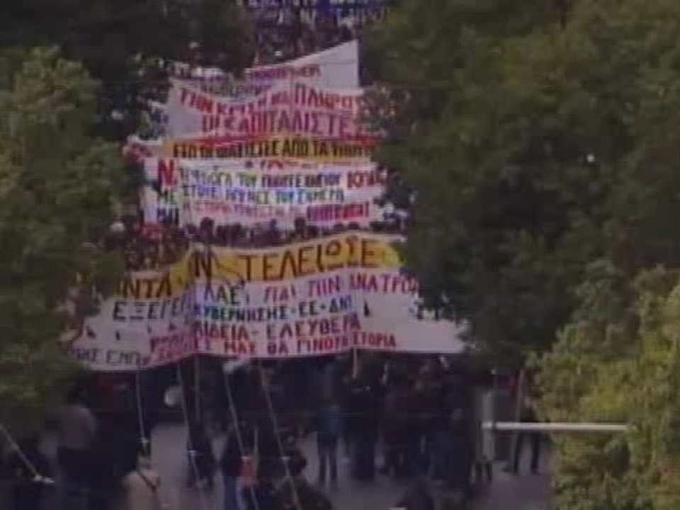 Manifestations à Athènes du 17 novembre 2011