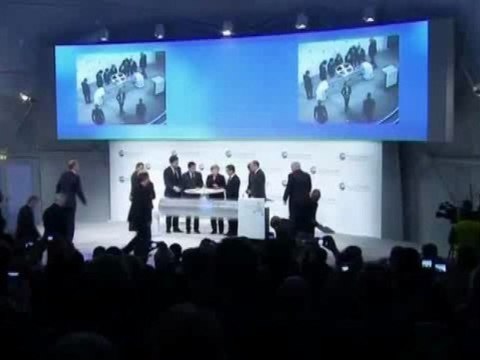 Inauguration du gazoduc Nord Stream