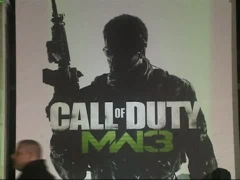 Lancement de Call of Duty MW 3 à Londres
