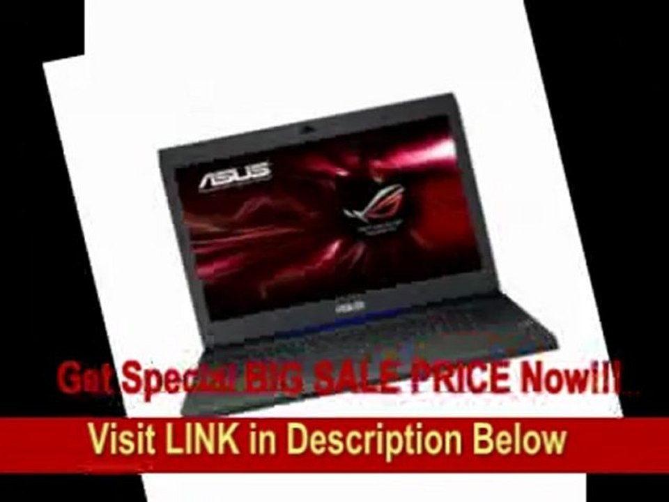 [FOR SALE] ASUS Republic of Gamers G73JH-A1 17-Inch Gaming Laptop (Black)
