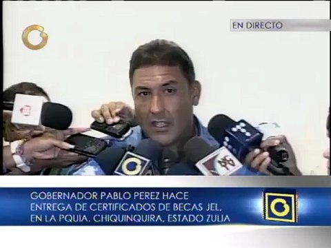 Pérez: no podemos excluir a quienes estudian en las misiones, podemos coexistir