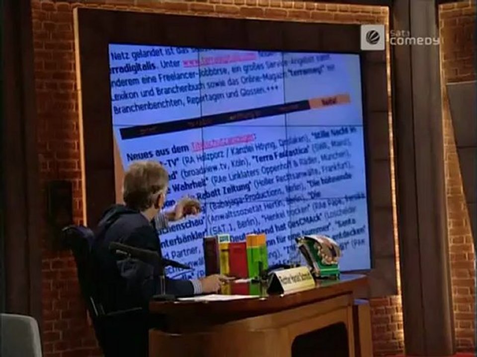 Die Harald Schmidt Show - 1111 - 2002-07-03 - Jelena, Projekt 04_06, Sendung 1111