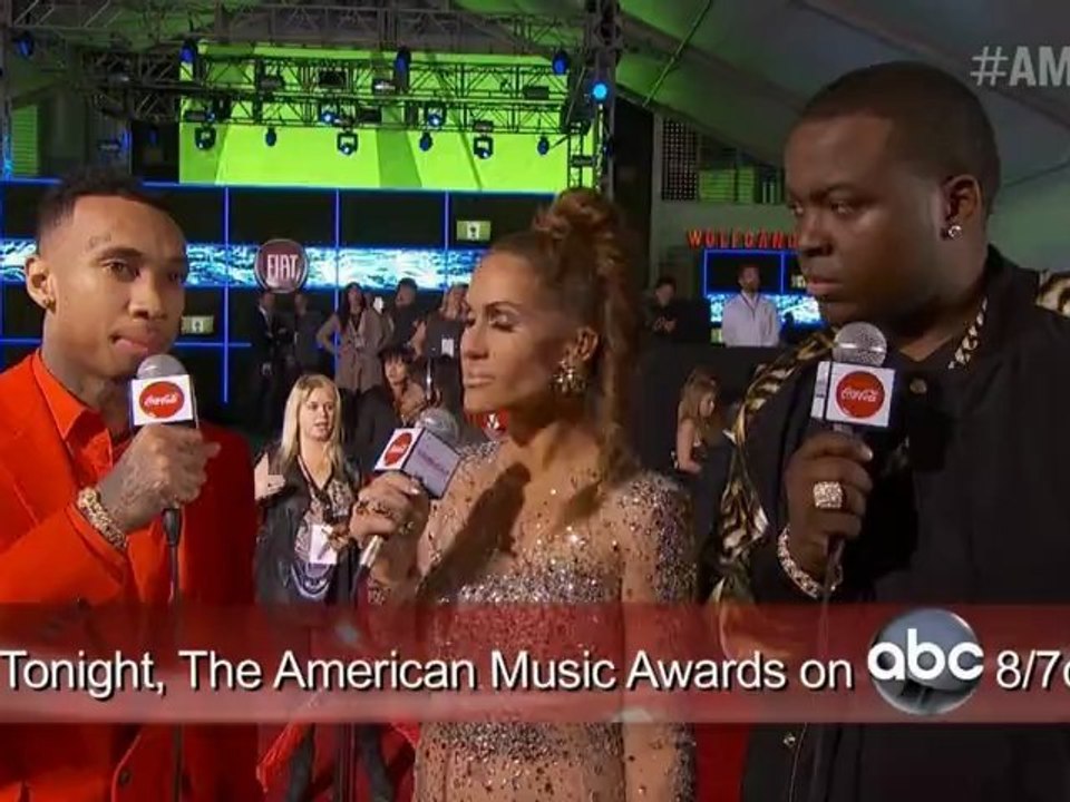 Tyga Red Carpet Interview AMA 2012
