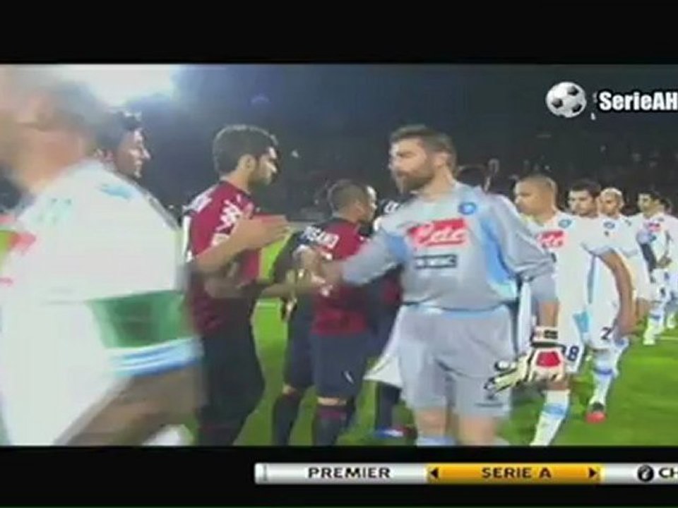 Cagliari-Napoli Serie A 0-1