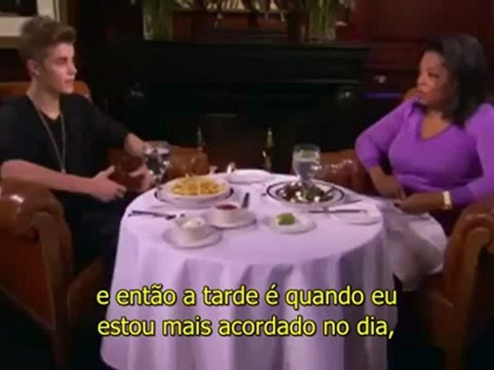 Oprah Online Exclusive: Justin Bieber fala sobre seus favoritismos [LEGENDADO]