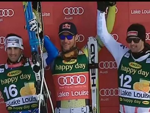 Svindal takes double at Lake Louise