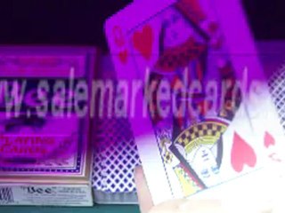 INFRARED MARKED CARDS-Bee-Playing-Cards-blue-2