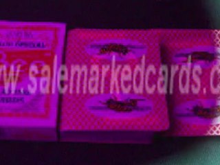 INFRARED MARKED CARDS-Bee-Playing-Cards-red-2