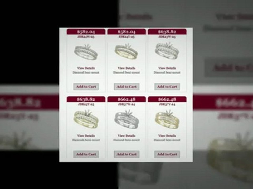 Diamond Jewelry and Engagment Rings Provided By Online Jeweler - DaRoche Jewelers