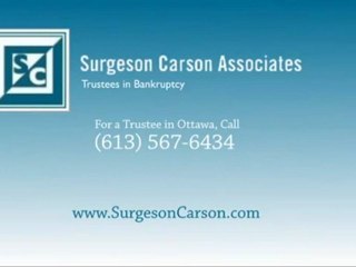 Ottawa Consumer Proposal