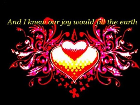 the first time ever i saw your face