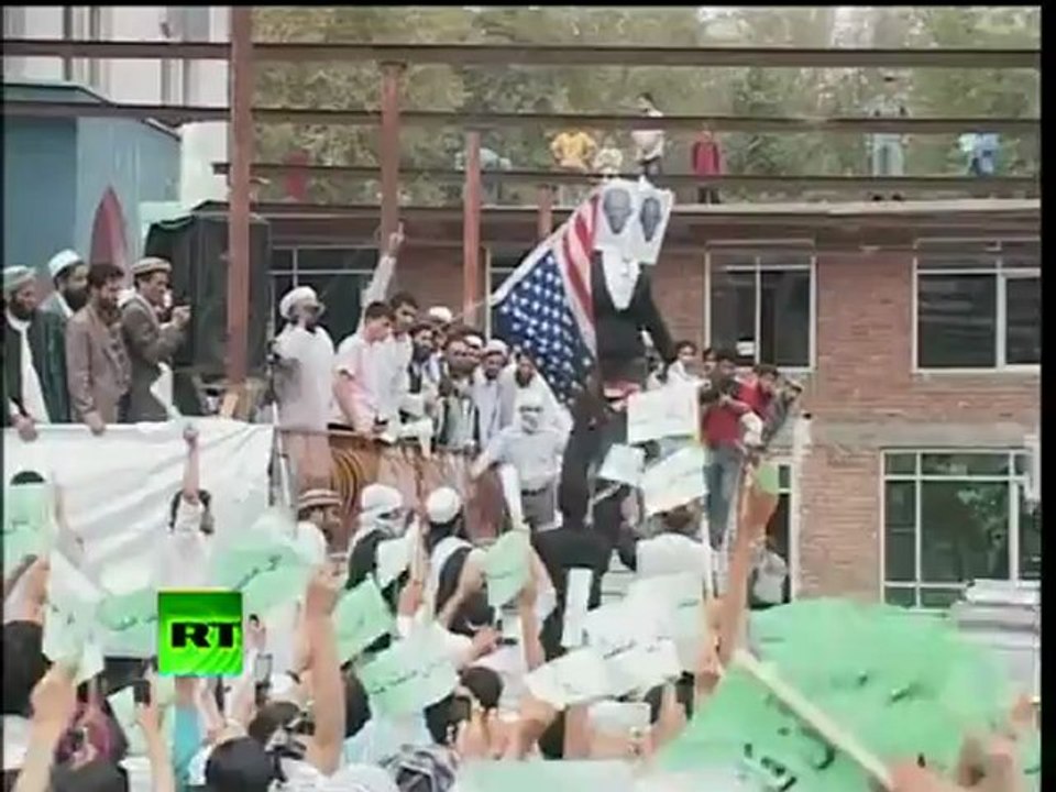 'Burn the Quran Day' protest: Terry Jones effigy set on fire in Afghanistan