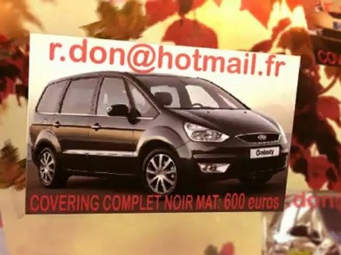 Ford Galaxy, Ford Galaxy, essai video Ford Galaxy, Ford Galaxy covering, Ford Galaxy peinture noir mat