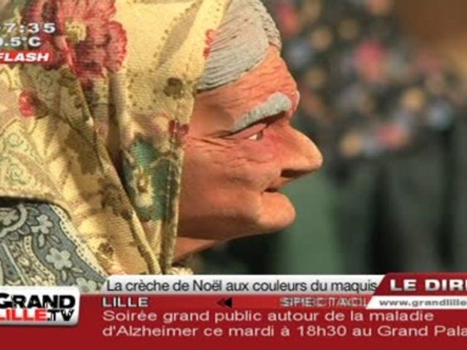 Noël : Des santons de provence à Notre Dame de la Treille (Lille)