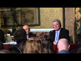 Caldoro - Riconoscimento di Napolitano al cambio di passo sui fondi europei (19.11.12)