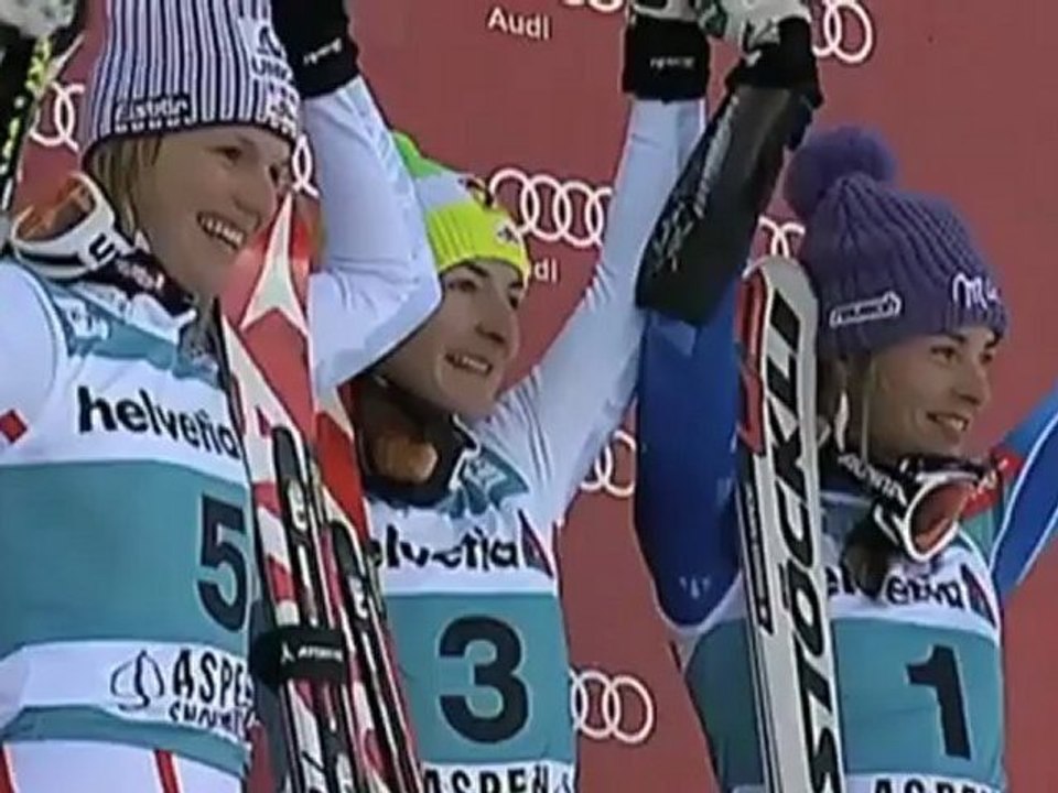 Ski alpin: Zettel vor Schild - Österreichischer Doppelsieg in Aspen