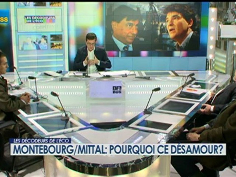 26/11 BFM : Les décodeurs de l'éco - Montebourg/Mittal : Pourquoi ce désamour? 2/5