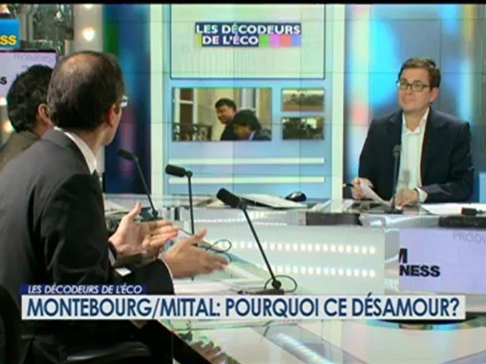 26/11 BFM : Les décodeurs de l'éco - Montebourg/Mittal : Pourquoi ce désamour? 3/5