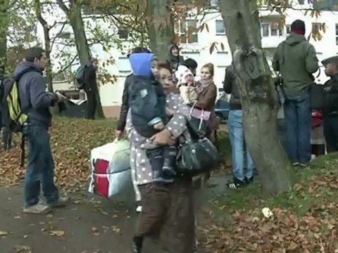 Un squat de près de 200 demandeurs d'asile évacué près de Rennes