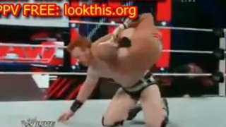 WWE Raw 11_26_12 Part 8_9 - Sheamus VS Antonio Cesaro