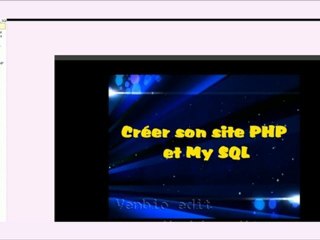 Créer un site PHP