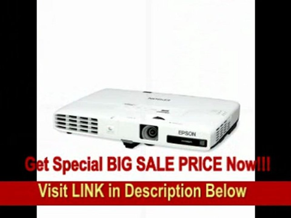 [SPECIAL DISCOUNT] Epson PowerLite 1775W Widescreen Business Projector (WXGA Resolution 1280x800) (V11H363020)