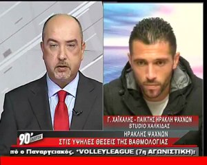 O Γεράσιμος Χαϊκάλης στα 90 Λεπτά Χωρίς Καθυστερήσεις