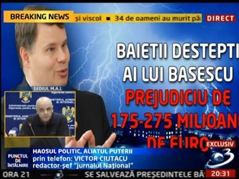 Despre JEFFREY FRANKS si FMI cu Victor Ciutacu si Cristian Parvulescu la Punctul de intalnire