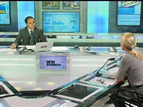 27/11 BFM : Intégrale Bourse - Premier 1/4H de cotations à Wall Street : Virginie Robert