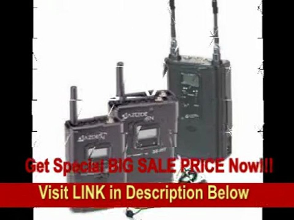[BEST PRICE] Azden 330ULT 2-Channel UHF Wireless Microphone System