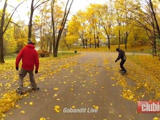 Clubic ride à Lausanne avec cinq action cams