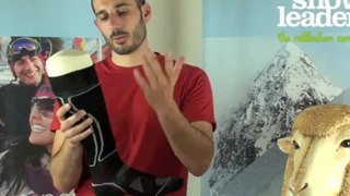 Snowleader présente la paire de chaussettes PhD2 snowboard de Smartwool