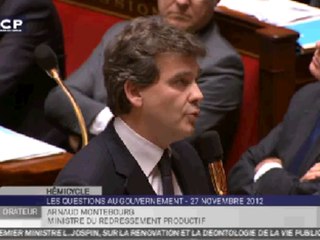 Reportages : Arnaud Montebourg estime les méthodes de Mittal "contestables"
