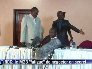 RDC: le M23 "fatigué" de négocier en secret (Runiga)