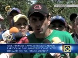 Capriles: Ellos saben que el 16-D no tienen posibilidades de ganar en Miranda