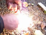 Start A Fire With Magnesium Emergency Fire Starter