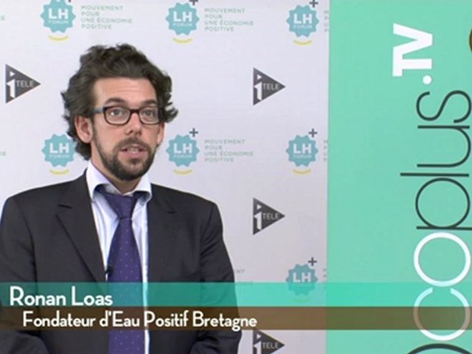 Ronan Loas, Eau Positif Bretagne: « c’est dans la difficulté que les entreprises et les individus doivent réagir »