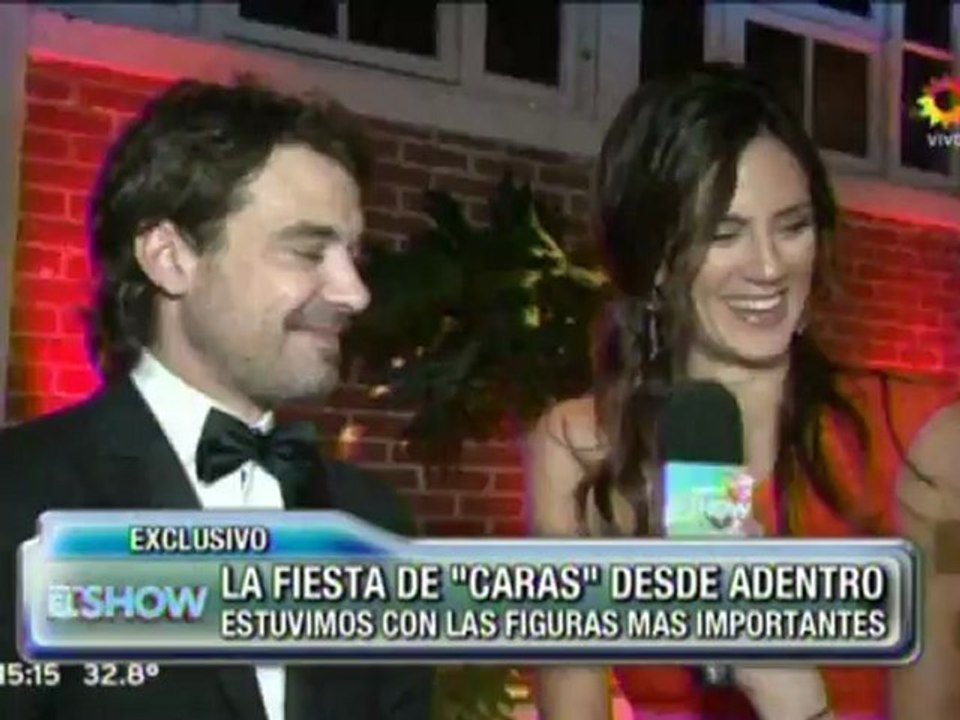 Pedro y Paula nota en Este es el Show (tapa de Caras) - 27 de Noviembre