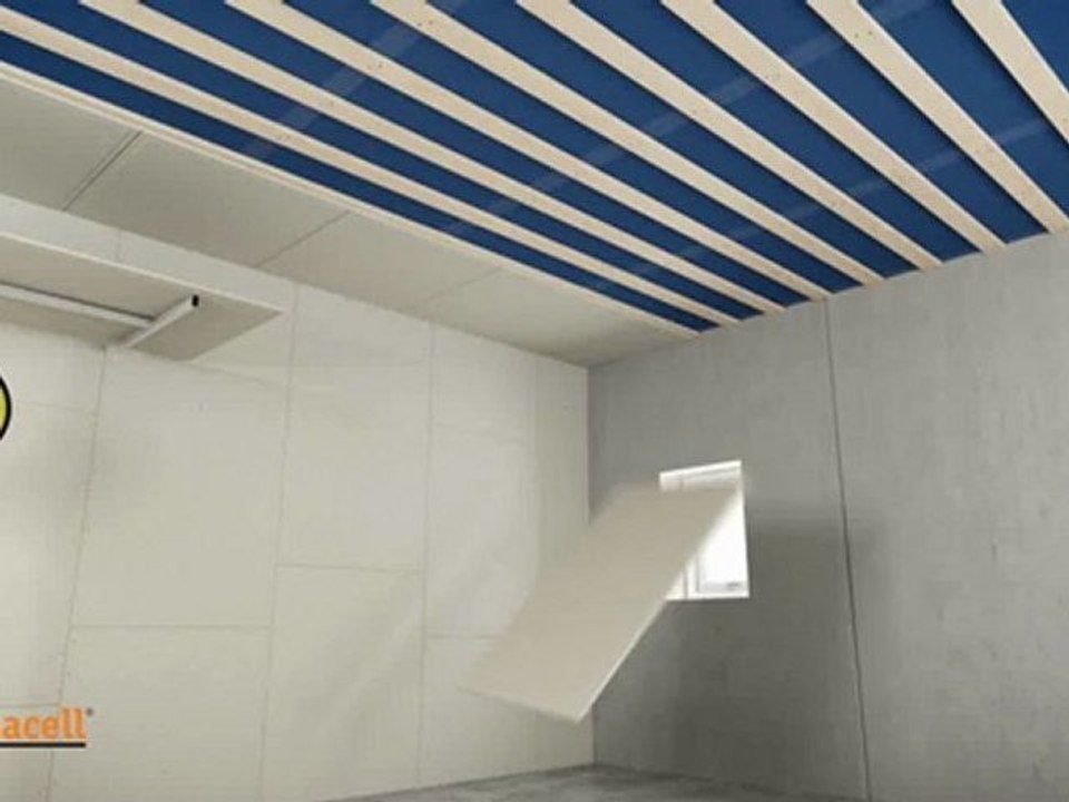 Pose plafond fermacell