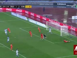 Gol de Agirretxe (Real Sociedad - Cordoba) MUNDOCORNER.COM