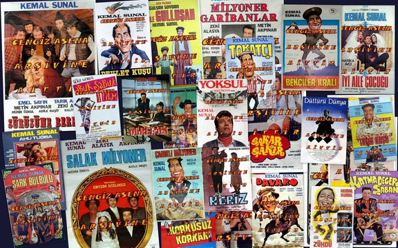YEŞİLÇAM ATÖLYESİ CENGİZ ASENA KEMAL SUNAL AFİŞLERİ !..