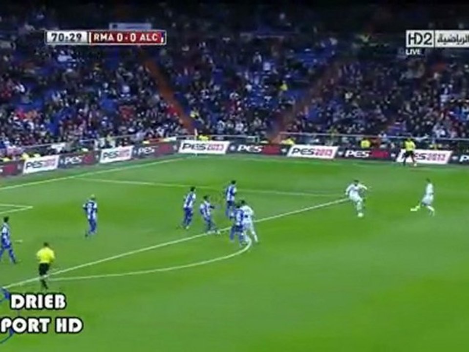 Real Madrid 3 - 0 Alekoyano all goals 27/11/2012