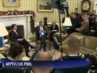 Obama meets with Mexico's President-elect Pena Nieto