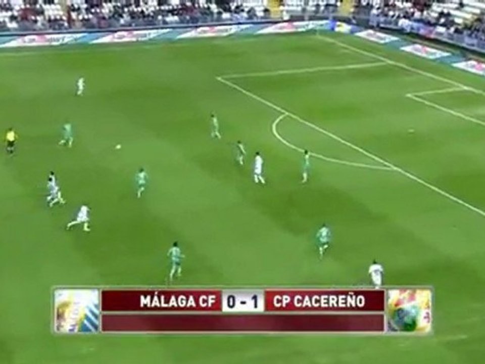Málaga 0 Cacereño 1