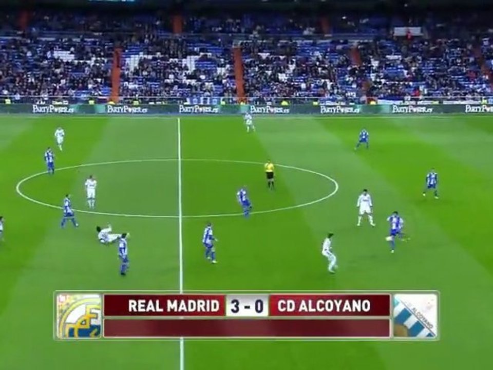 Madrid 3 Alcoyano 0