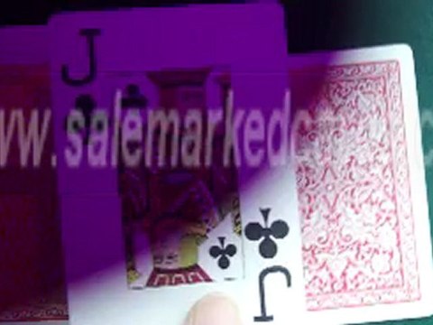 MAGIC MARKED CARDS-Fournier-2818-marked-cards-red