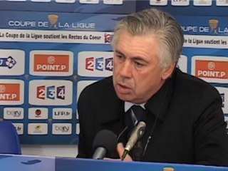 CdL - Ancelotti : "Très content de la performance"