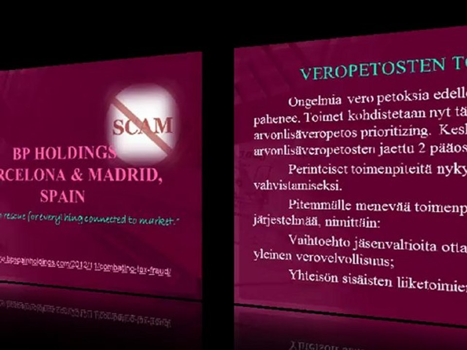 VEROPETOSTEN TORJUNTA
