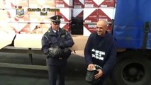 Bari - Sequestro motonave con 41 kg di eroina, 2 arresti (26.11.12)